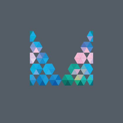 M logo