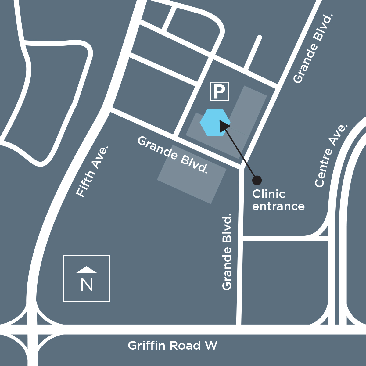 Cochrane Map and Directions Mayfair Diagnostics